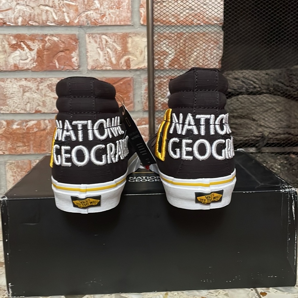 Vans Sk8 Hi Reissue 13 National Geographic logo limited edition - Picture 2 of 12